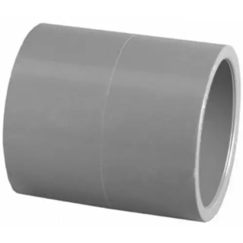 Charlotte Pipe PVC Schedule 80 Coupling Slip x Slip 1-1/2" Plumbing Connections