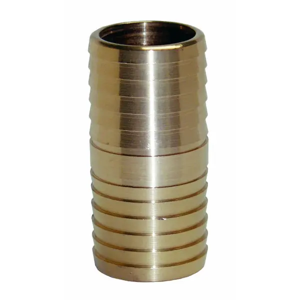 Water Source IC75NL Brass Insert Coupling No Lead 3/4 Inch Insert x 3/4 Inch Insert