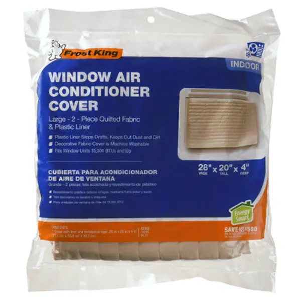 Frost King AC11H Light Tan Window Air Conditioner Cover Weather Protection