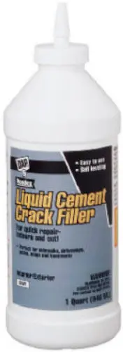 Dap 37584 Liquid Cement Crack Filler 1 Quart Gray Sealant