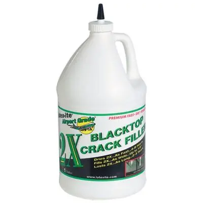 Latex-ite 31263 Premium Blacktop Crack Filler 1 Gallon Driveway Repair