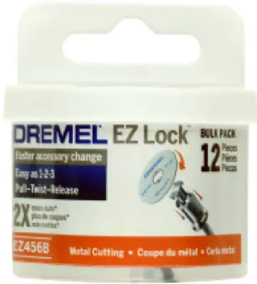 Dremel EZ456B Metal Cut Off Wheel 12 Pack