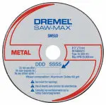 Dremel SM510C Saw-Max Metal Cut Off Wheel 3 Inch 3-Pack Cutting Metal