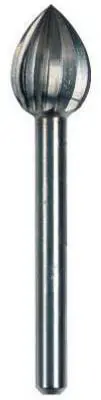 Dremel 144 High Speed Steel Cutter 5/16 Inch Diameter 1/8 Inch Shank Detailed Work