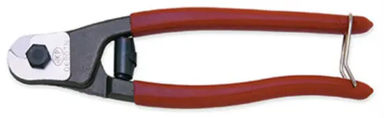 H.K. Porter 0690TN Pocket Wire Rope & Cable Cutter 7.5 Inch Formed Steel Hand Tool