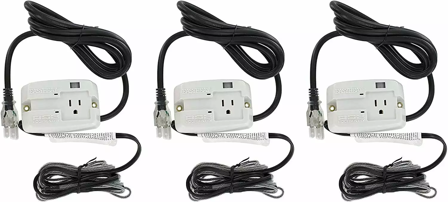 Easy Heat RS-2 Automatic Roof De-Icing Cable Control Three Pack EasyHeat