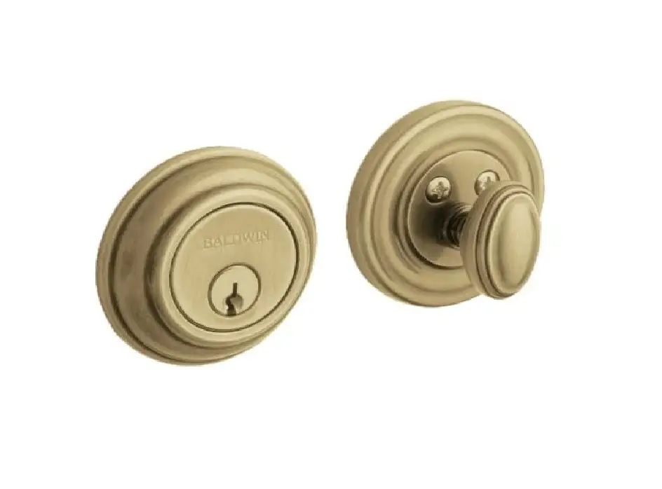 Traditional Single Cylinder Deadbolt - Home Hardware Repair Supply BALDWIN