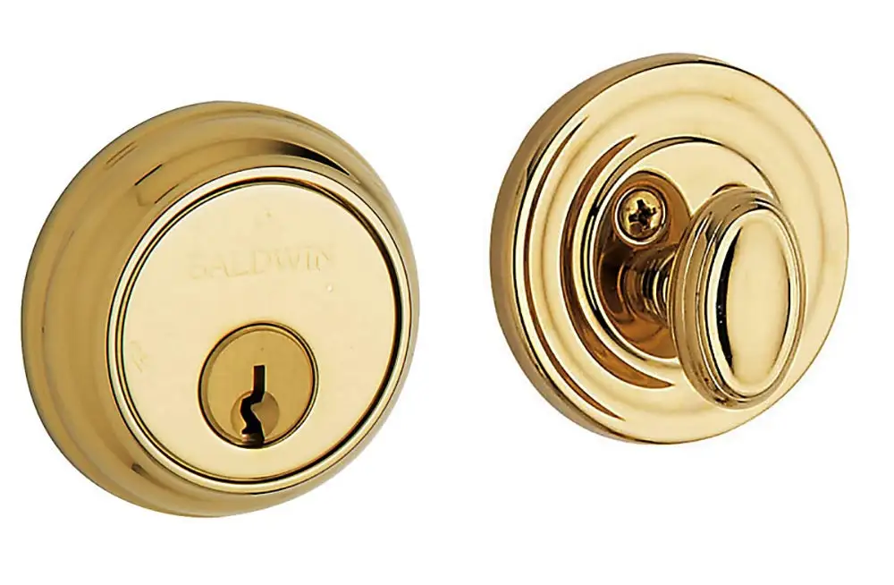 Traditional Single Cylinder Deadbolt - Shop Hardware Repair Tools BALDWIN
