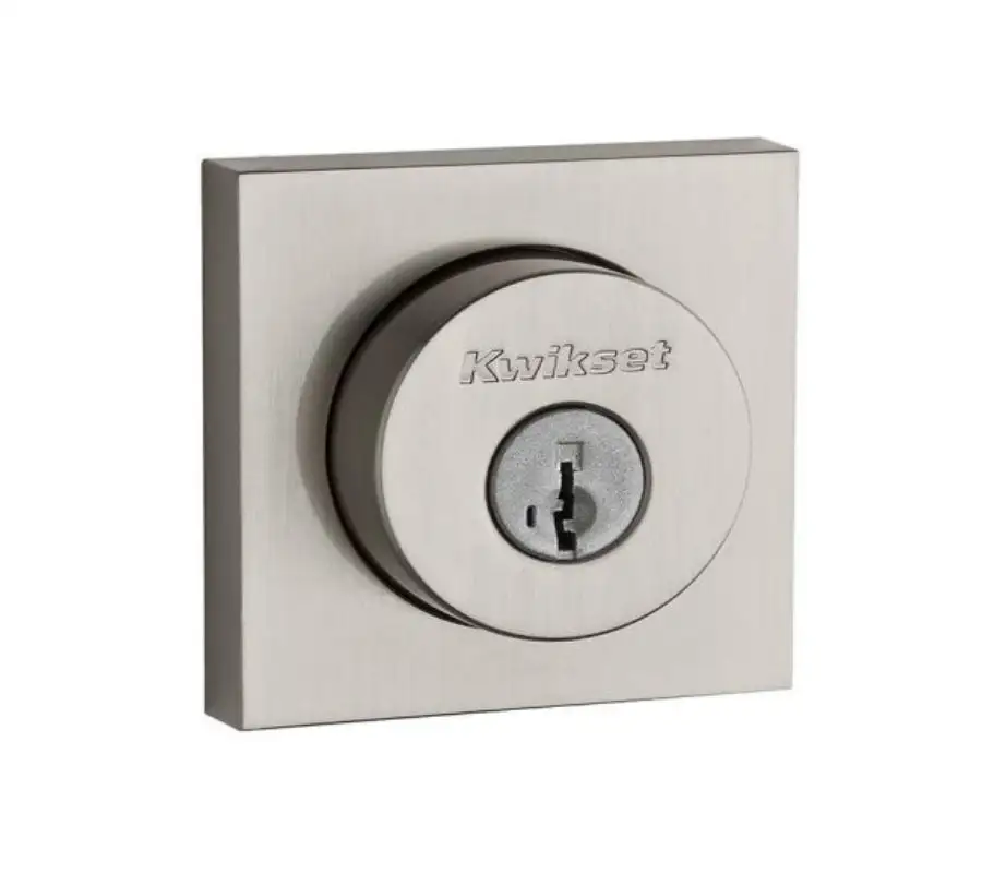 Halifax Square Double Cylinder Deadbolt - Affordable Home Hardware Equipment Kwikset