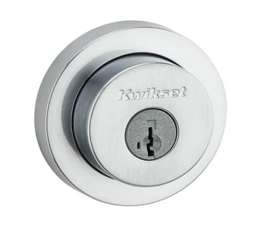 Halifax Square Double Cylinder Deadbolt - Best Construction Hardware Store Kwikset