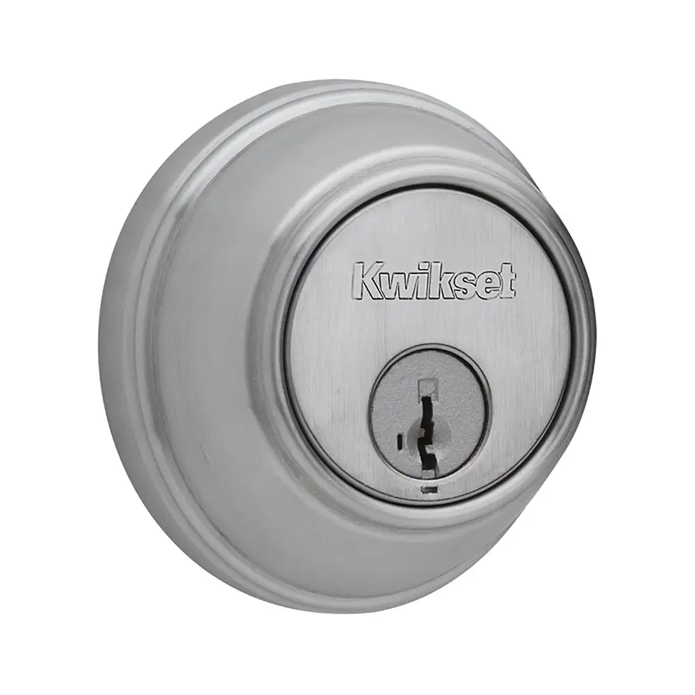 Key Control Single Cylinder Deadbolt SmartKey - Builders Hardware Items Kwikset