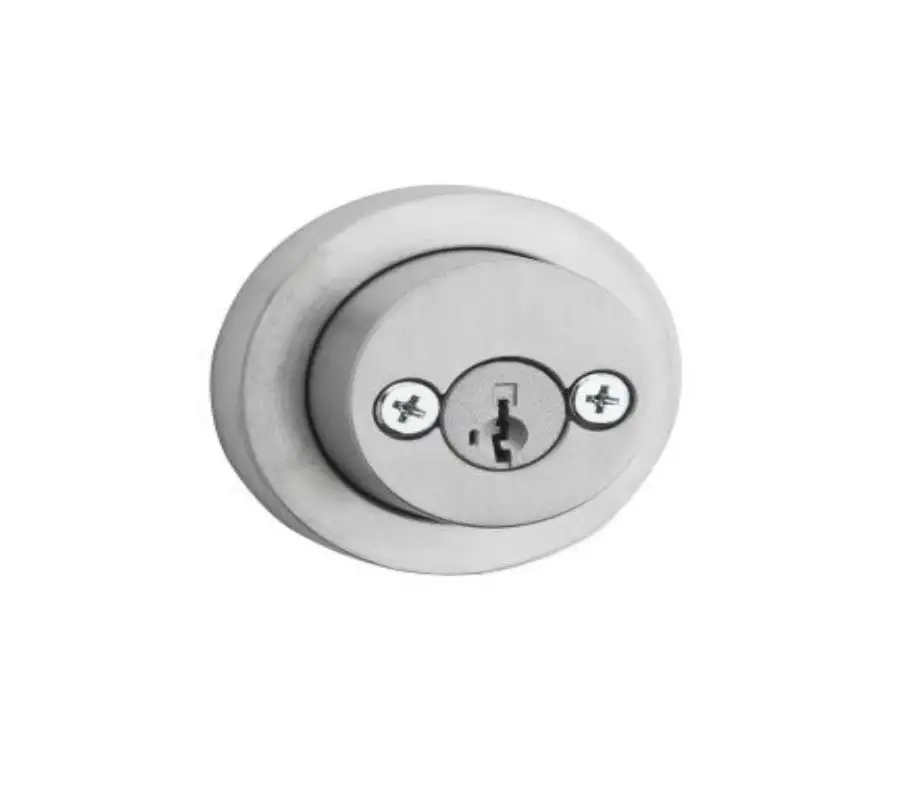 Kwikset 159SQT-15 Halifax Square Double Cylinder Deadbolt - Satin Nickel
