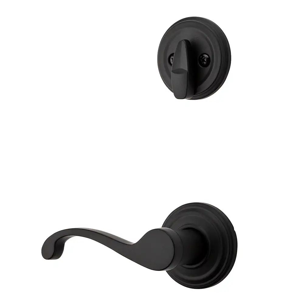 Kwikset 660CRR 15 SMT Contemporary Single Cylinder Deadbolt - Satin Nickel