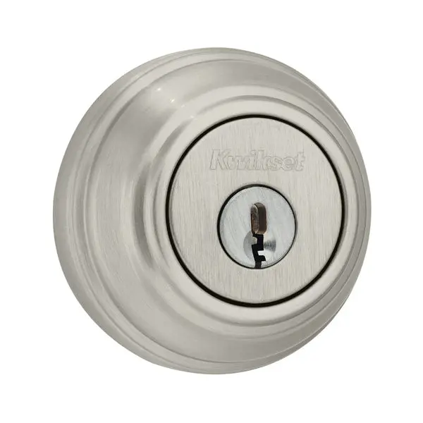 Kwikset 985-15-SMT-CP-K4 Double Cylinder Deadbolt Rekeying Satin Nickel