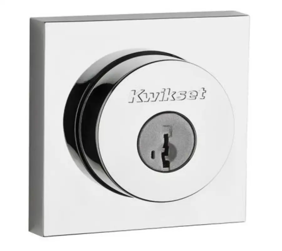Milan Round Double Cylinder Deadbolt - Heavy Duty Hardware Tools Kwikset