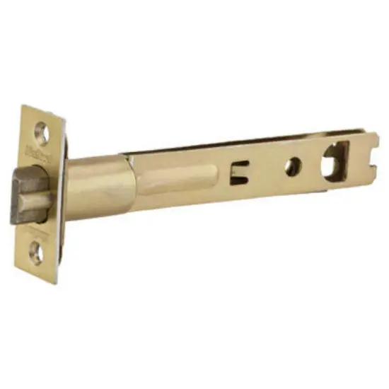 Kwikset 3014-US3 Entry Deadlatch Polished Brass Door Hardware