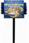 Wolman 14506 Woodworx Deck Brush 5 Foot Metal Handle 10 Inches