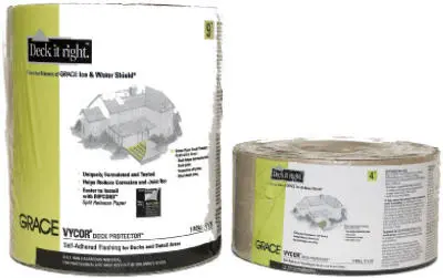Vycor Deck Protector 4x75 Inches Deck and Wood Surface Protection Grace