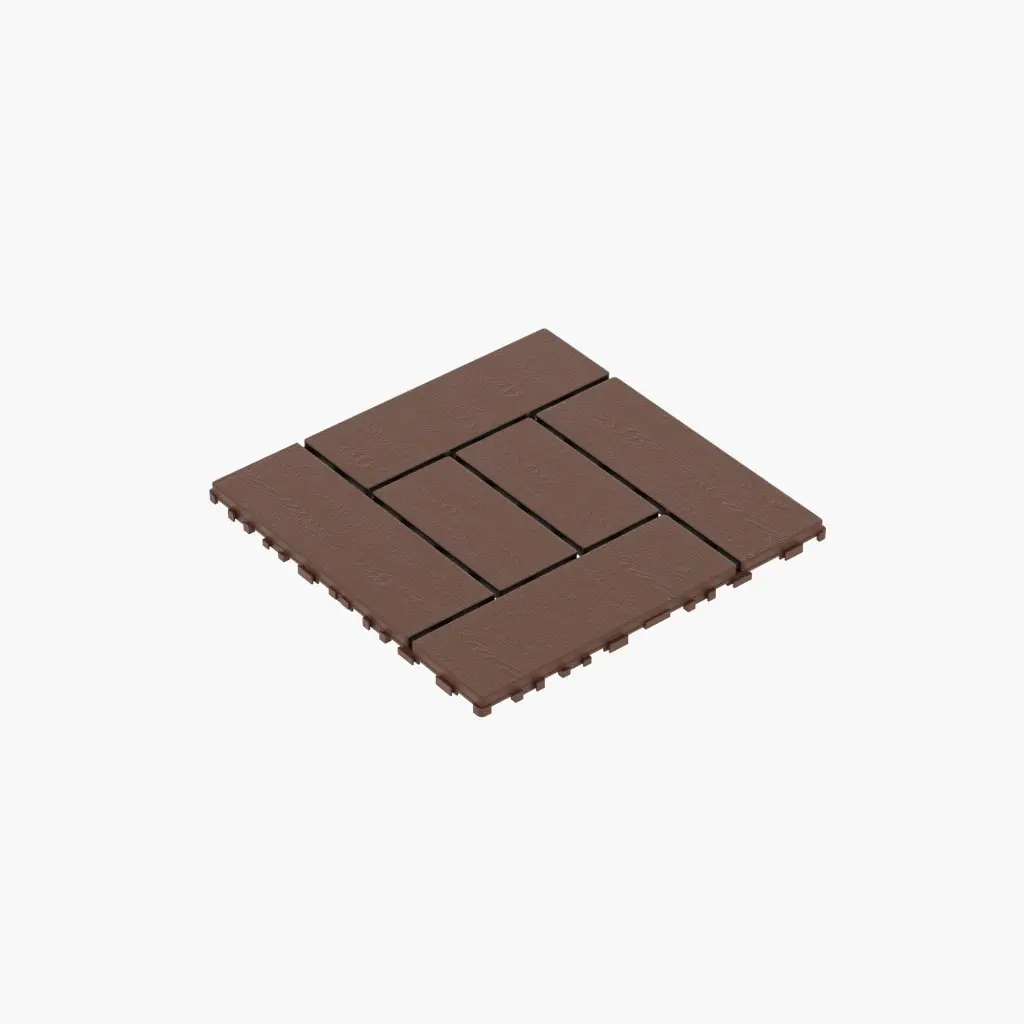 Zz Style 12 Patio Deck Tiles Diy Module Interlocking Decking Tiles rnb