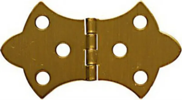 National Hardware Decorative Hinges 2-Pack 1-11/16 x 3-1/16 Inch