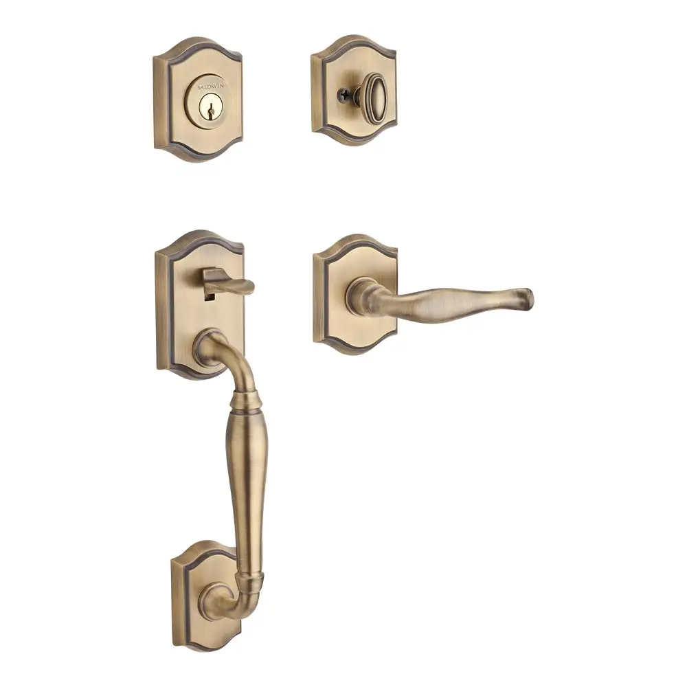 Westcliff Decorative Lever Traditional Arch Rose - Best Builders Hardware Equipment Store BALDWIN