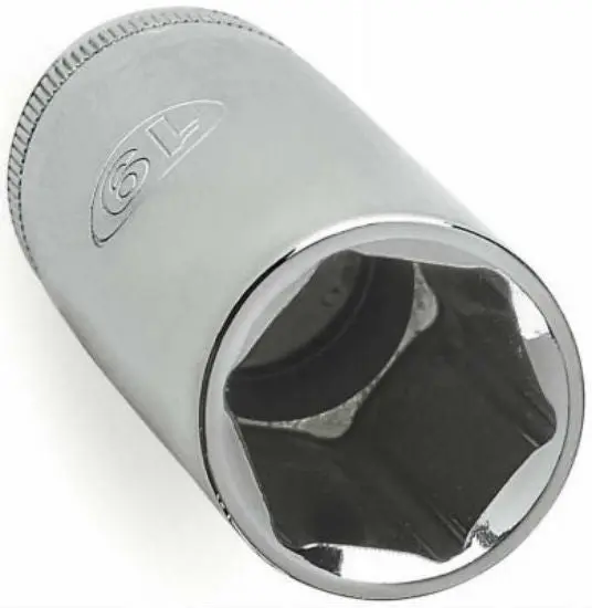 Master Mechanic 120443 6-Point Deep Standard Socket 1/2 Inch Drive 1-1/16 Inch Size