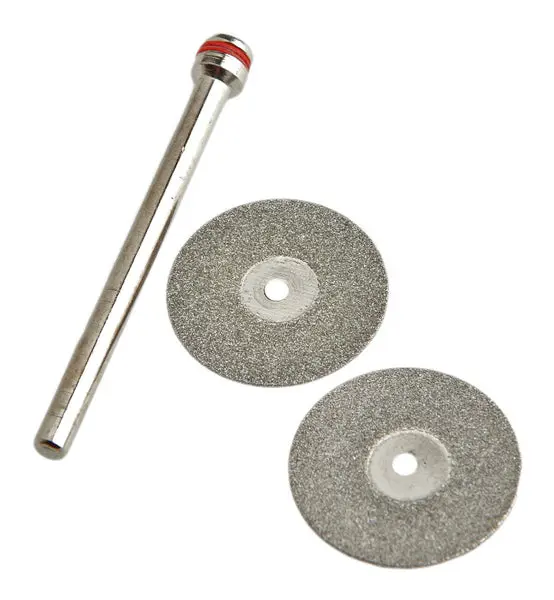 Forney 60250 Diamond Wheel Kit 3/4 Inch 1/8 Inch Mandrel 3-Piece