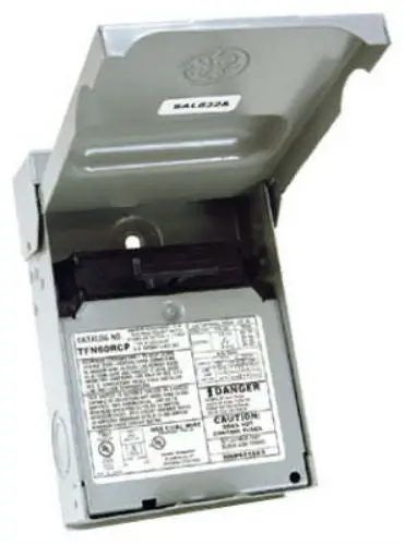 GE TFN60RCP Non-Fusible Air Conditioner Disconnect 60A 240V GE Lighting