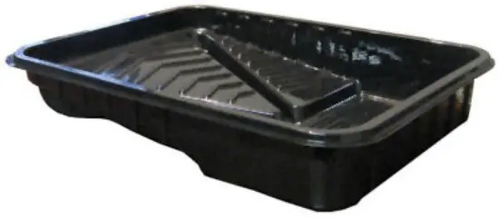 Shur-Line 50087 Disposable Plastic Paint Tray 9 Inch Black