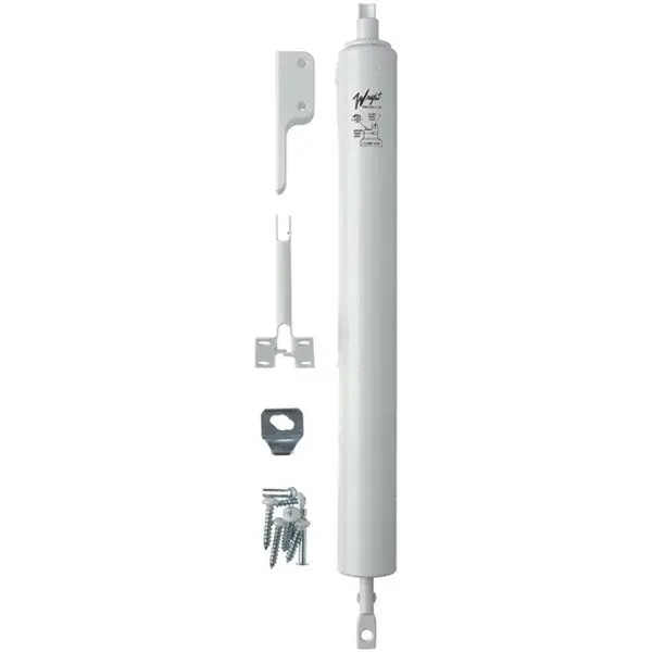 Wright Products V1020WH Standard Duty Pneumatic Door Closer White Finish Commercial Grade