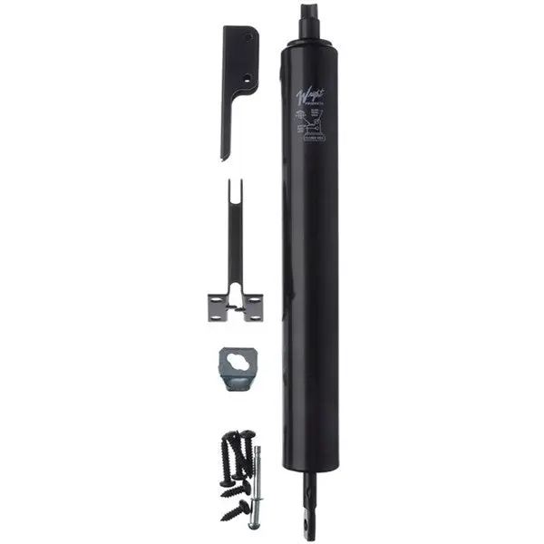 Wright Products V820BL Light Duty Pneumatic Door Closer Black Finish