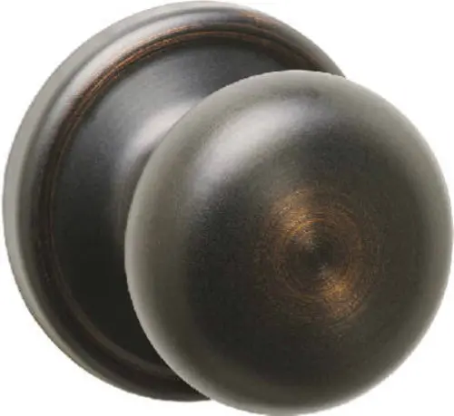 Kwikset 730J-11P-CP Signature Series Juno Privacy Knob Lockset Venetian Bronze
