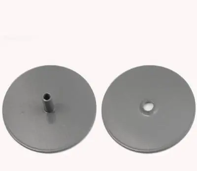 First Watch Security 1172 Hole Cover Plate 2-5/8 Inch Polished Brass Door Hardware