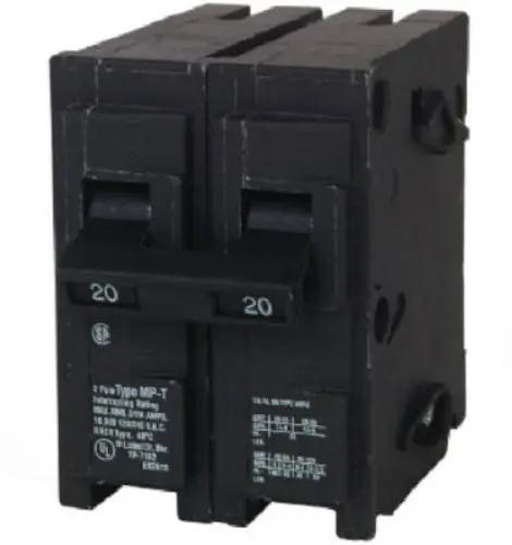 Murray MP215 Double Pole Circuit Breaker 15A 2 Inch Space