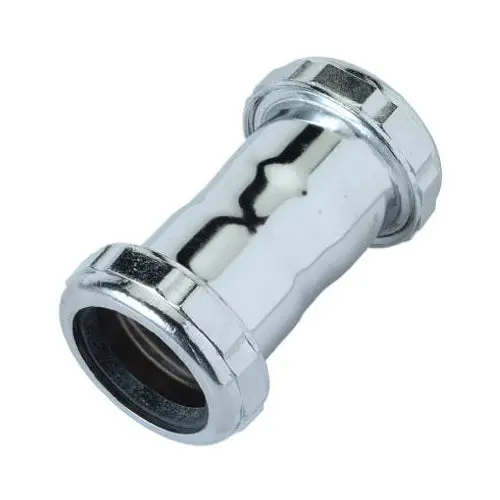 Master Plumber 829-645 Chrome Plated 1-1/4 Inch Lavatory Drain Coupling