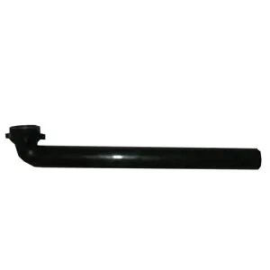 Lasco 03-4247 PVC Slip-Joint Drain Waste Ell 1-1/2 x 15 Inch Black Plumbing Fitting