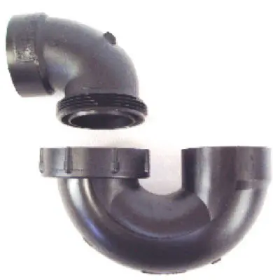 ABS Plastic Bathtub Trap Easy Drainage and Installation United States Hardware