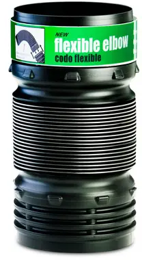 Cleveland Tubing Elbow Landscaping Drain Pipe Adapter Drainage Systems