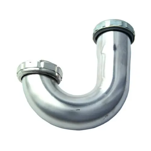 Master Plumber 622-605 Kitchen Drain Trap Chrome 22-Gauge