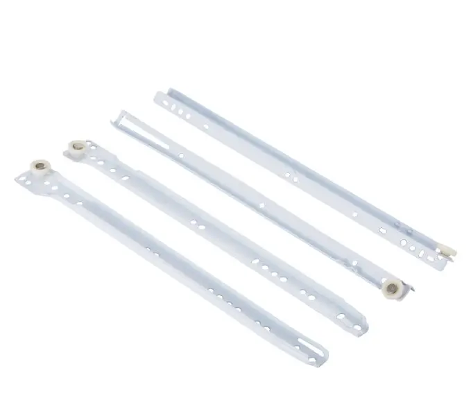 350mm Slide White Hue Antique White Metallic Cabinet Hardware rd wood store