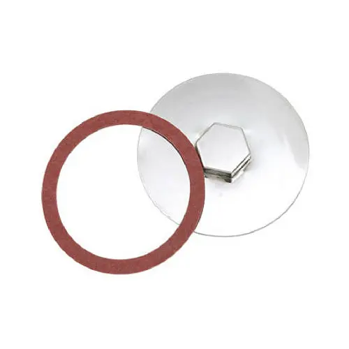Master Plumber 223-867 Stainless Steel Drum Trap Cover 4-3/8 Inch OD x 3-1/2 Inch ID