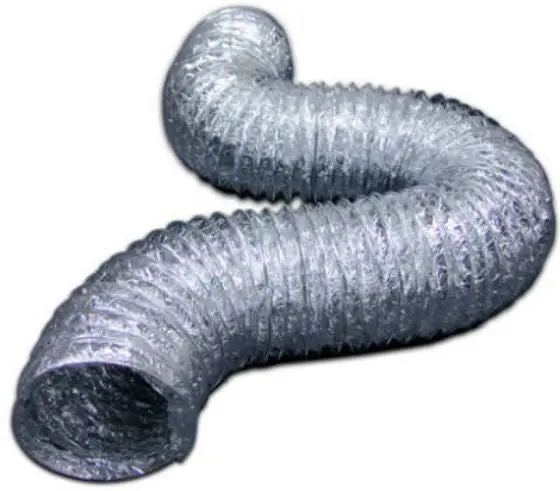 Lambro 498PL Clothes Dryer Transition Duct 4 Inch x 8 Inch Venting Systems