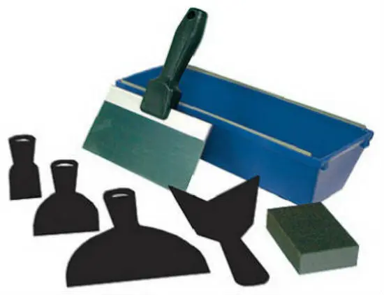 Goldblatt G05975 Drywall Repair Kit 7 Piece Wall Patch Kit Home Repair