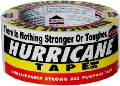 Bunker Hurricane General Purpose Tape 2 Inch x 20 YD Heavy Duty