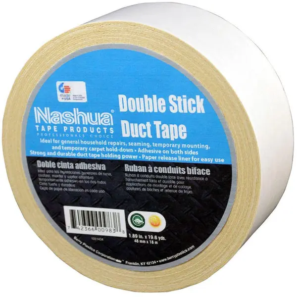 Nashua Multi-Purpose Double-Stick Duct Tape 11 Mil 1.89 x 19.6 Yd 1087287