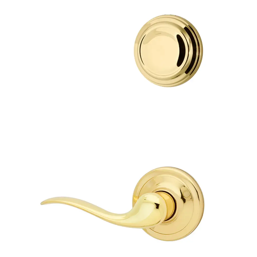 Kwikset 968TNL RH 5 Tustin Dummy Lever Antique Brass - Construction Hardware