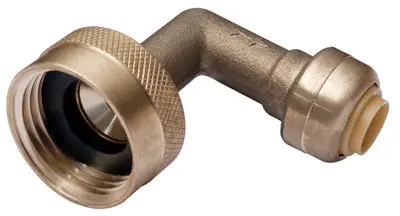 SharkBite U2276LFA Lead Free Dishwasher Elbow 1/4 3/8 OD x 3/4 Inch