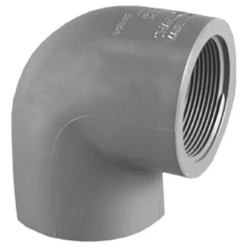 Charlotte Pipe PVC-08301-0800HA Schedule 80 90 Degree Elbow Slip x FPT 2 Inch