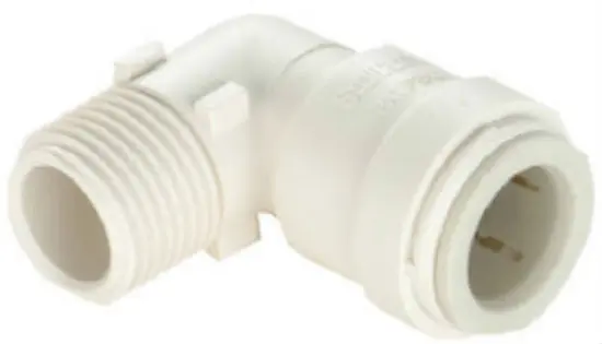 Watts P-631 Quick Connect Elbow 1/2 Inch x 3/8 Inch