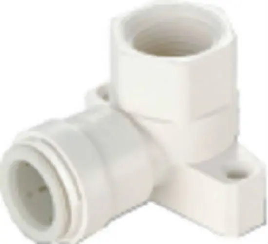 Watts P-638 Drop Ear Quick Connect Elbow 1/2 Inch Plumbing Fitting